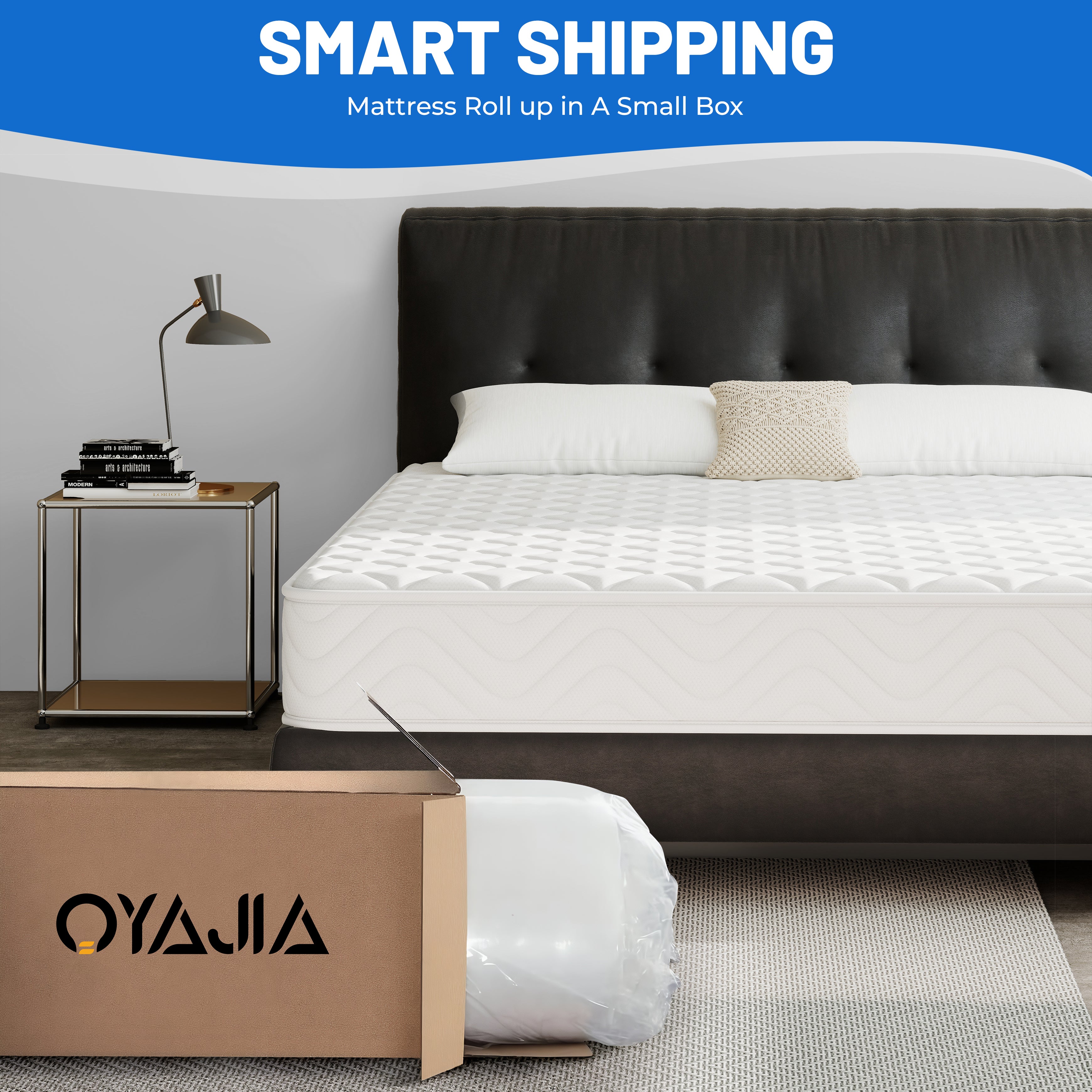 Pocket sprung mattress, 10 layers of high-quality material, 7 zones