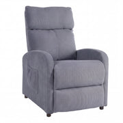 OYAJIA Ergonomic Reclining Lounge Chair with Adjustable Backrest and Side Pocket
