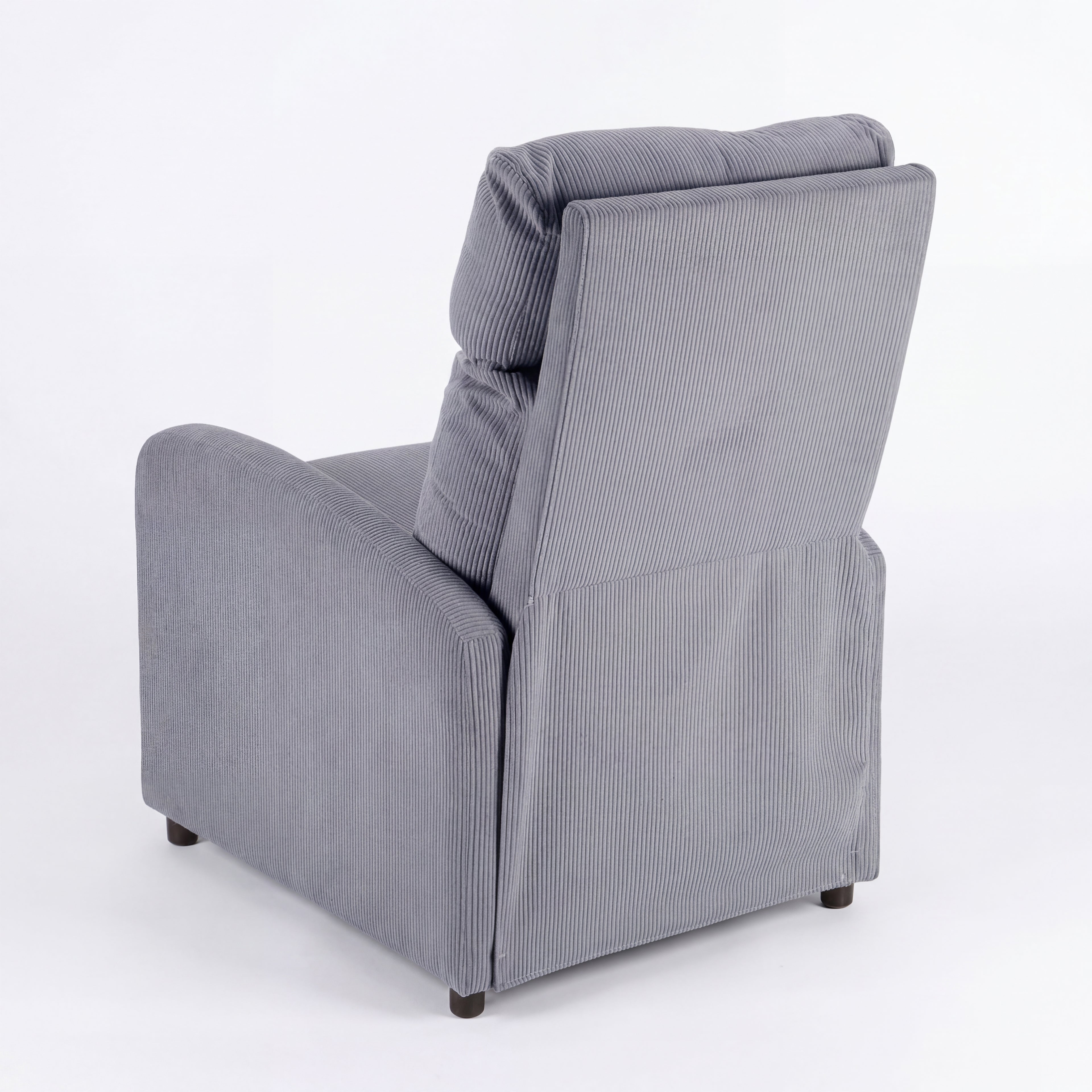 OYAJIA Ergonomic Reclining Lounge Chair with Adjustable Backrest and Side Pocket