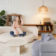 OYAJIA Klappbares Schlafsofa mit zwei Kissen, 193 x 81 cm