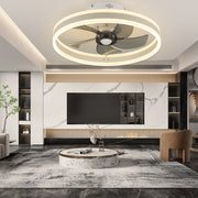 OYAJIA 35W Ceiling Fan with Dimmable LED Light