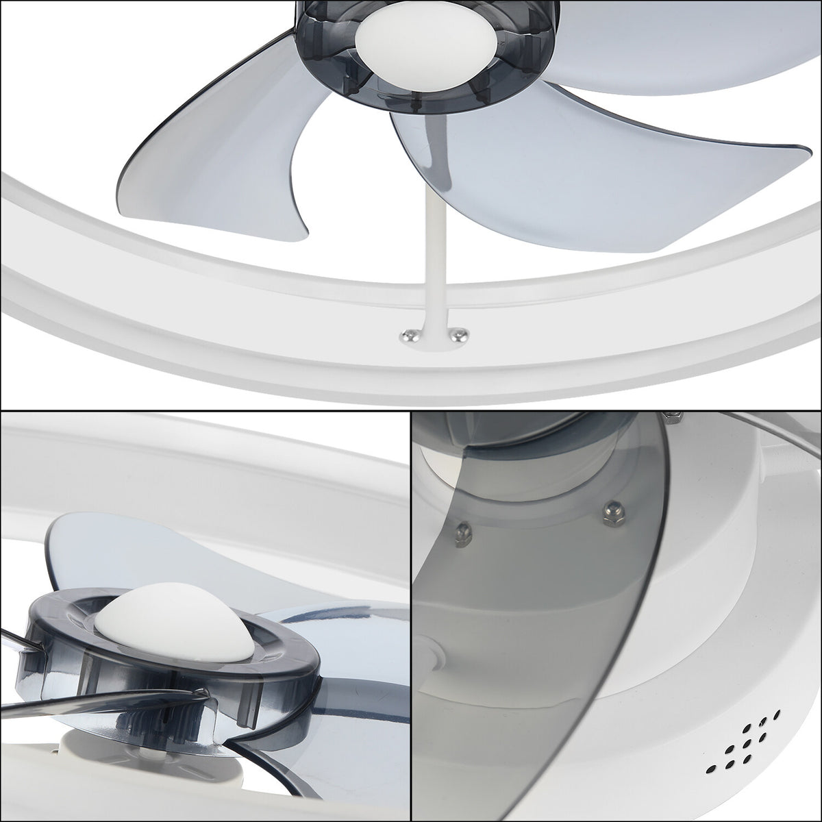 OYAJIA 35W Ceiling Fan with Dimmable LED Light