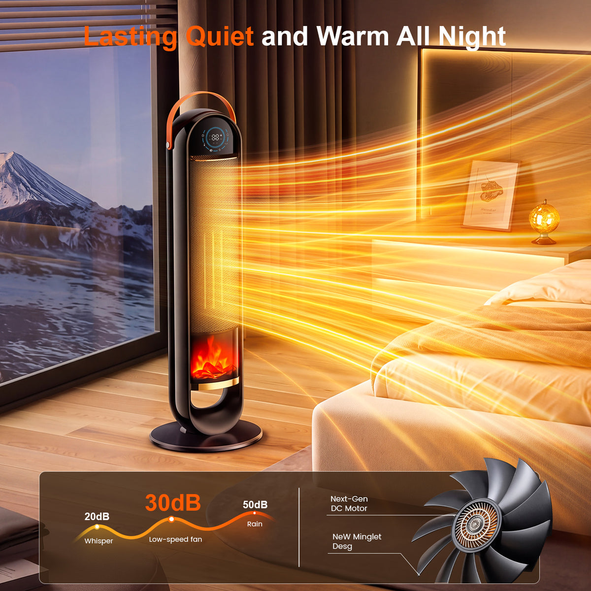 OYAJIA 2000W Ceramic Space Heater